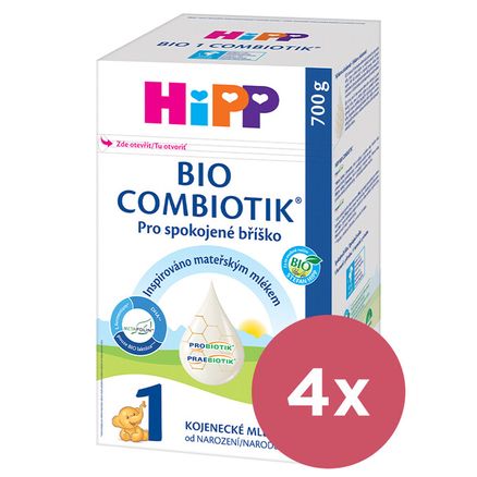 4x HiPP BIO ComBIOTIK® 1 Mlieko počiatočné 700 g