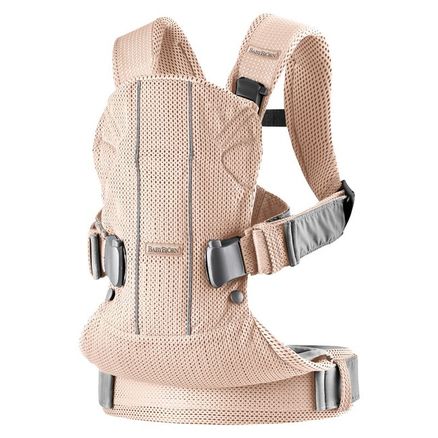 Babybjorn nosítko ONE Pearly Pink 3D Mesh