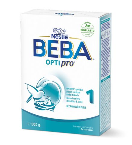 BEBA OPTIPRO® 1 Mlieko počiatočné dojčenské, 500 g