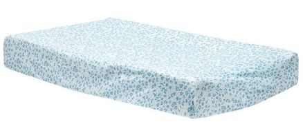 Bebe-Jou Jersey návlek na malú podložku Bébé-Jou Leopard Blue, 75x45