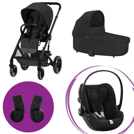 CYBEX Kombinovaný kočík BALIOS SET S - Black