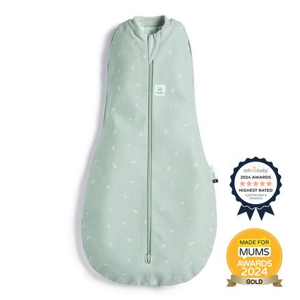 ERGOPOUCH Zavinovačka a vak na spanie 2v1 Cocoon Sage 0-3 m, 3-6 kg, 1 tog