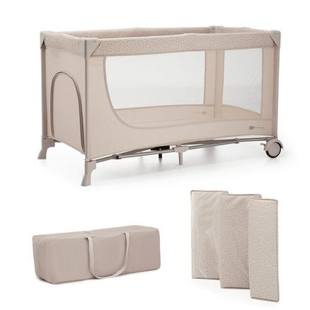 KINDERKRAFT Postieľka cestovná Joy 2 Beige