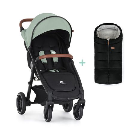 PETITE&MARS Kočík športový Street2 RWS Oak Iron Green + PETITE&MARS fusak Jibot ZADARMO