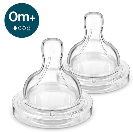 Philips AVENT Cumlík Anti-colic novorodenecký prietok 0m+ 2 ks