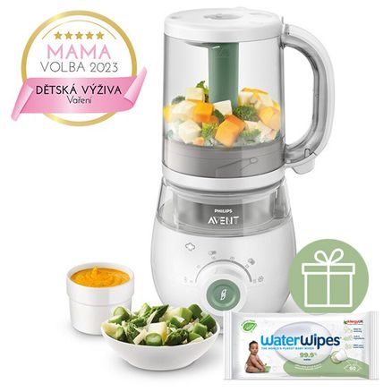 Philips AVENT Parný mixér 4v1 SCF885/01 + Darček WaterWipes