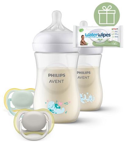 Philips AVENT Sada novorodenecká štartovacia Natural Response SCD837/11 + Darček WaterWipes