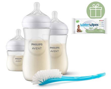 Philips AVENT Sada novorodenecká štartovacia Natural Response SCD837/12 + Darček WaterWipes