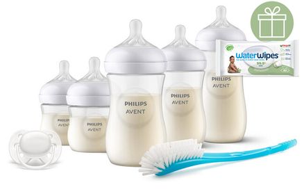 Philips AVENT Sada novorodenecká štartovacia Natural Response SCD838/12 + Darček WaterWipes