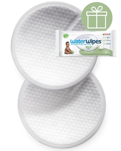 Philips AVENT Vložky do podprsenky jednorazové 60 ks + Darček WaterWipes