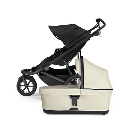 THULE Kočík súrodenecký Urban Glide Double Black/Soft Beige set S