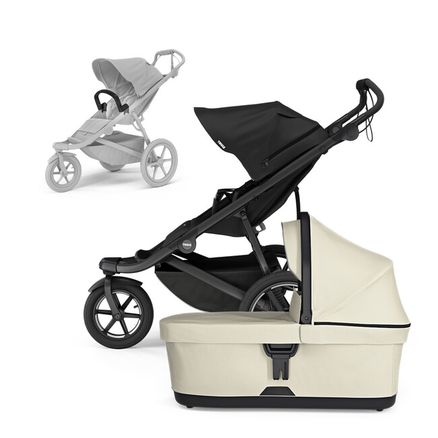 THULE Kočík Urban Glide 3 Black/Soft Beige set M