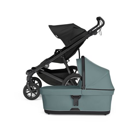 THULE Kočík Urban Glide 4-wheel Black/Mid Blue set S