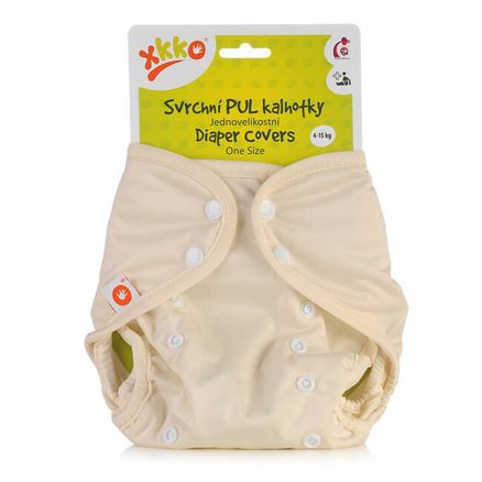 Kikko Vrchné plienkové nohavičky XKKO One Size - Pastel Yellow